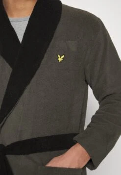 Lyle & Scott Adrian - Badjas - Granite Grey/Black -Lyle & Scott Verkoop 91652a0fc72341f9a05a439f9c541e4e