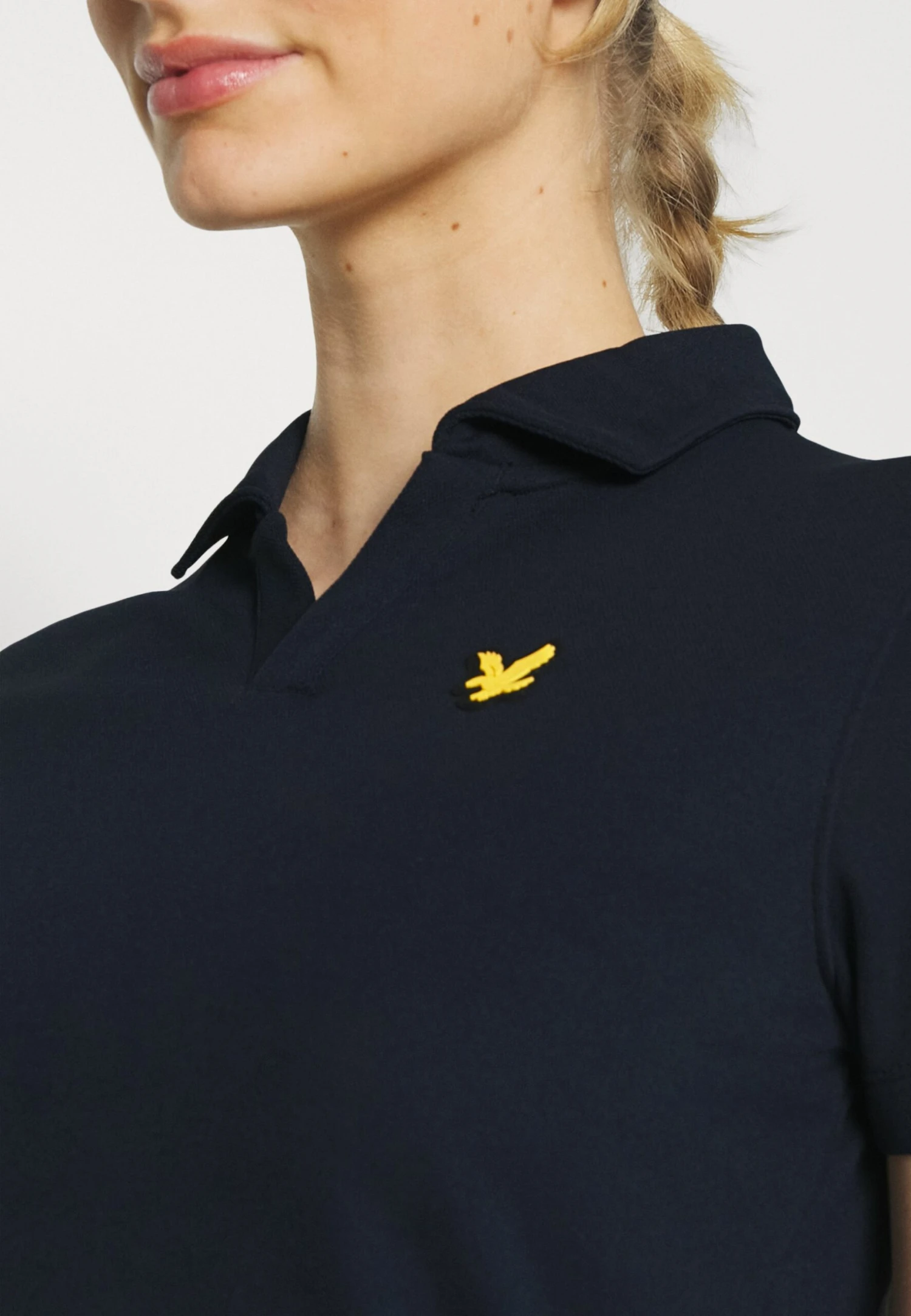 Lyle & Scott The Philippa Polo - T-Shirt Basic - Dark Navy 6 Lyle & Scott The Philippa Polo - T-Shirt Basic - Dark Navy - Afbeelding 6