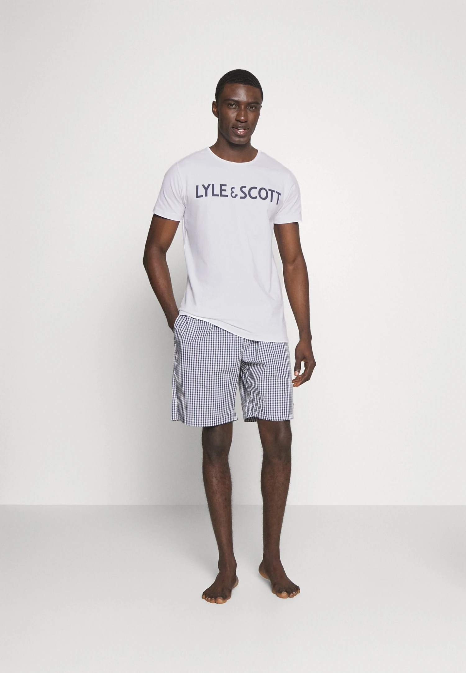 Lyle & Scott Vincent Set - Pyjama - Bright White 2 Lyle & Scott Vincent Set - Pyjama - Bright White - Afbeelding 2