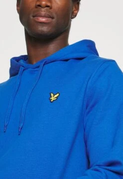 Lyle & Scott Hoodie - Hoodie - Bright Blue -Lyle & Scott Verkoop 95df9792ff414506baba91c97c0f2041
