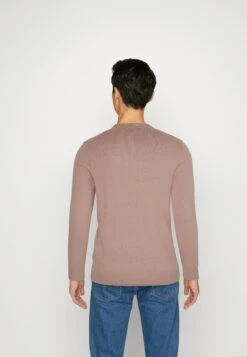 Lyle & Scott Crew Neck Jumper - Trui - Mauve Dusk -Lyle & Scott Verkoop 9a9e34e7d2e244b2b74fda8a03d7e002