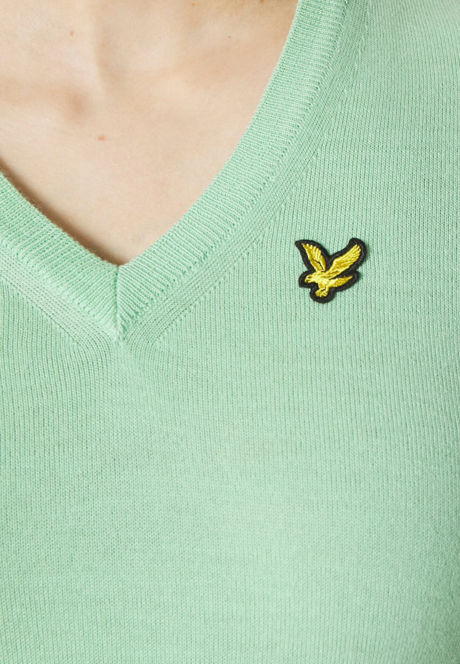Lyle & Scott Trui - Pale Teal 5 Lyle & Scott Trui - Pale Teal - Afbeelding 5