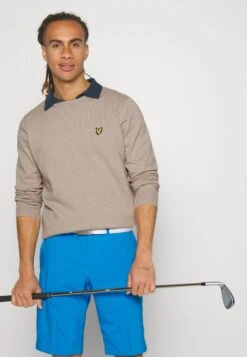 Lyle & Scott Evolution Crew - Trui - Mottled Beige 9 Lyle & Scott Evolution Crew - Trui - Mottled Beige -Lyle & Scott Verkoop 9c8e7755acab4cd9b2c8d7fdd6944937