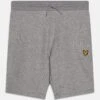 Lyle & Scott Sport Piped Shorts Unisex - Korte Broeken - Vintage Grey Heather
