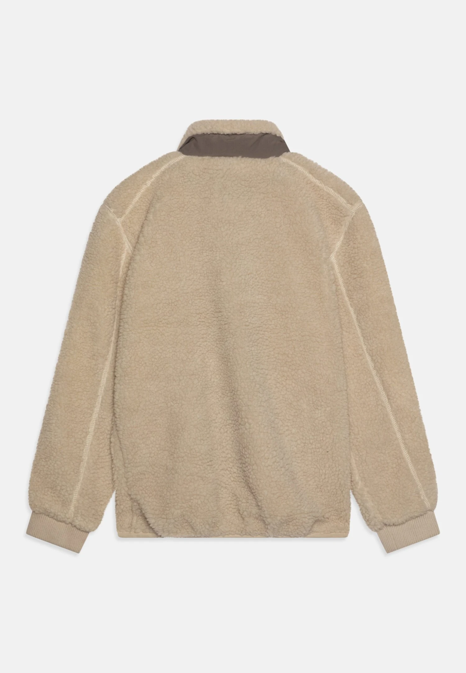 Lyle & Scott Borg Zip Through - Fleecejas - Egret 2 Lyle & Scott Borg Zip Through - Fleecejas - Egret - Afbeelding 2