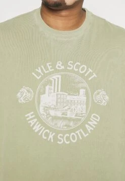 Lyle & Scott Plus Hawick - T-Shirt Print - Seaweed -Lyle & Scott Verkoop a5a68ce427464241b379dc042ab3eef9