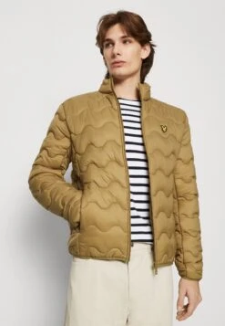 Lyle & Scott Crest Quilted Jacket - Jas - Seaweed -Lyle & Scott Verkoop a6d1eca224e64c90922e5950e187600a