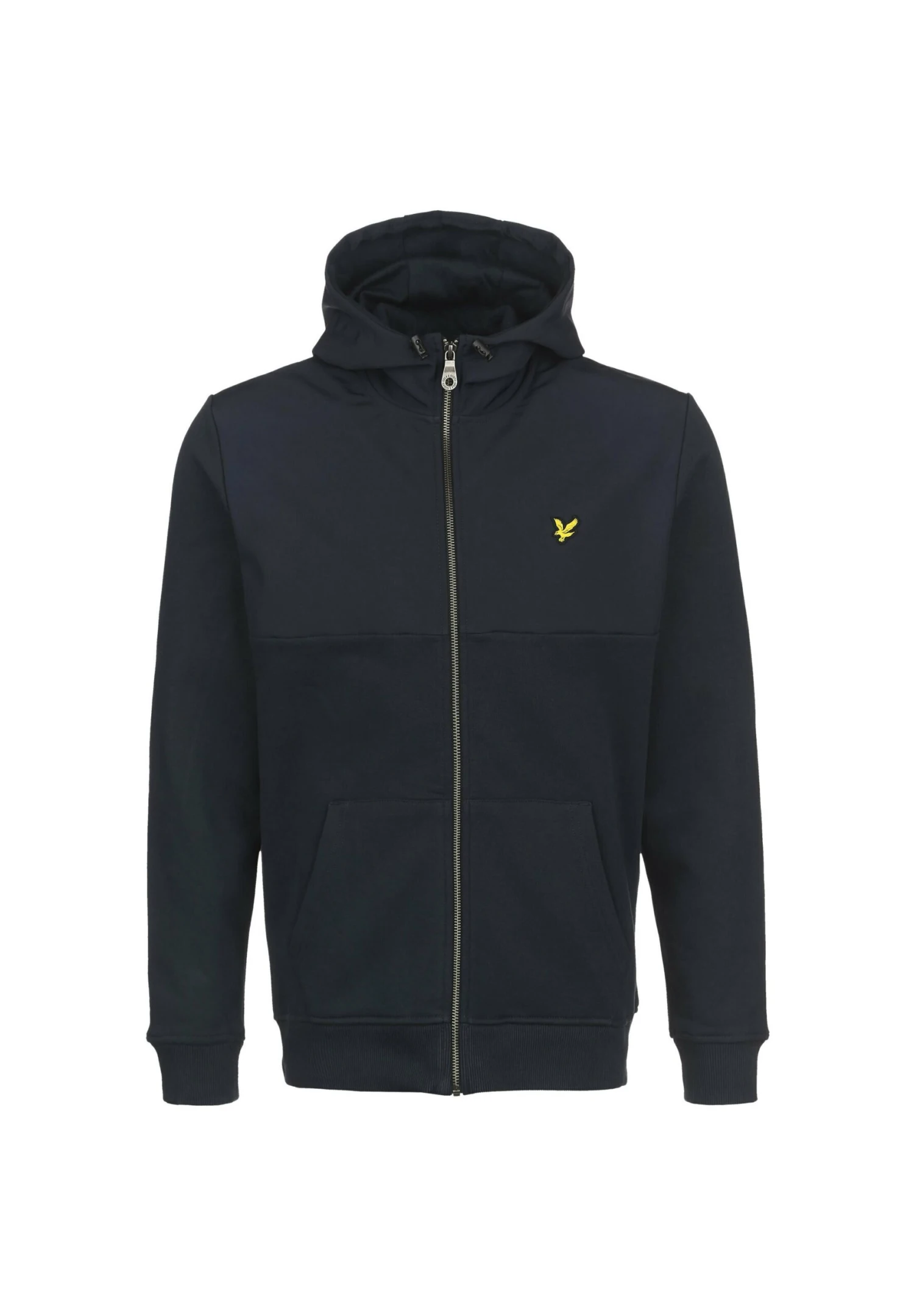 Lyle & Scott Sweater Met Rits - Dark Navy 1 Lyle & Scott Sweater Met Rits - Dark Navy