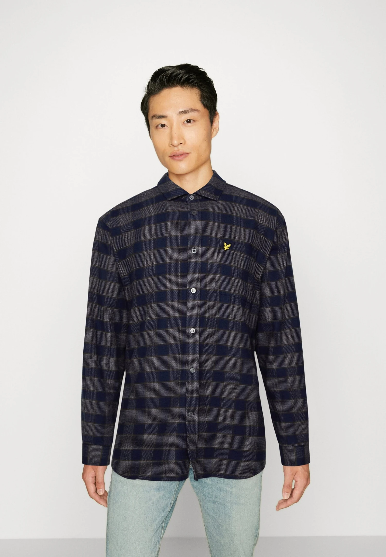 Lyle & Scott Overshirt - Jas - Dark Navy 1 Lyle & Scott Overshirt - Jas - Dark Navy