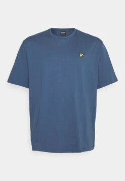 Lyle & Scott Plus Plain- T-Shirt Basic - Ink Blue -Lyle & Scott Verkoop acfa08a94fe04061b53c261c24fc557c