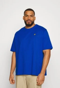 Lyle & Scott Plus Plain- T-Shirt Basic - Bright Blue