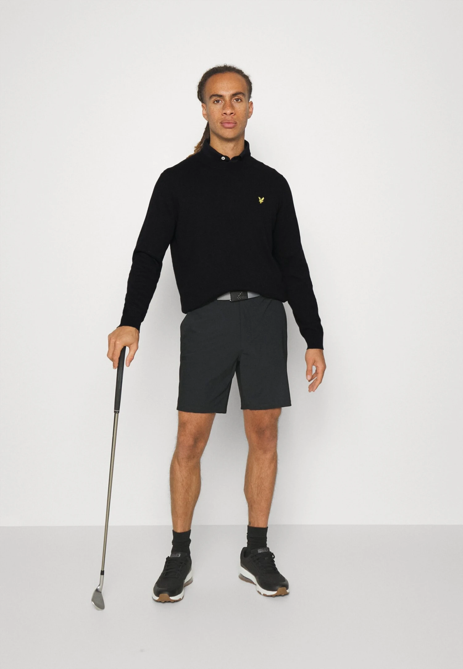 Lyle & Scott Evolution Crew - Trui - Jet Black 2 Lyle & Scott Evolution Crew - Trui - Jet Black - Afbeelding 2