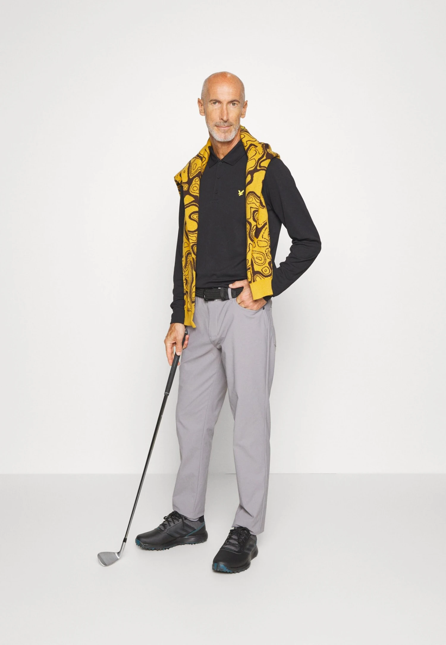 Lyle & Scott Long Sleeve Tech - Sport T-Shirt - Jet Black 4 Lyle & Scott Long Sleeve Tech - Sport T-Shirt - Jet Black - Afbeelding 4