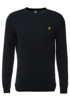 Lyle & Scott Crew Neck Jumper - Trui - Dark Navy -Lyle & Scott Verkoop ae9b1fa08e0c4c2d9318c57be816b764