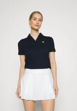 Lyle & Scott Verkoop 18 Lyle & Scott The Philippa Polo - T-Shirt Basic - Dark Navy