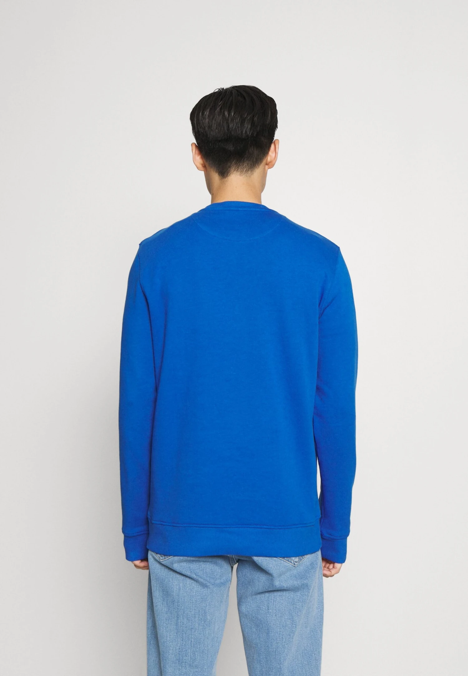 Lyle & Scott Crew Neck - Sweater - Bright Blue 3 Lyle & Scott Crew Neck - Sweater - Bright Blue - Afbeelding 3