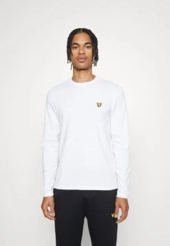 Lyle & Scott Verkoop 41 Lyle & Scott Longsleeve Martin - Longsleeve - White