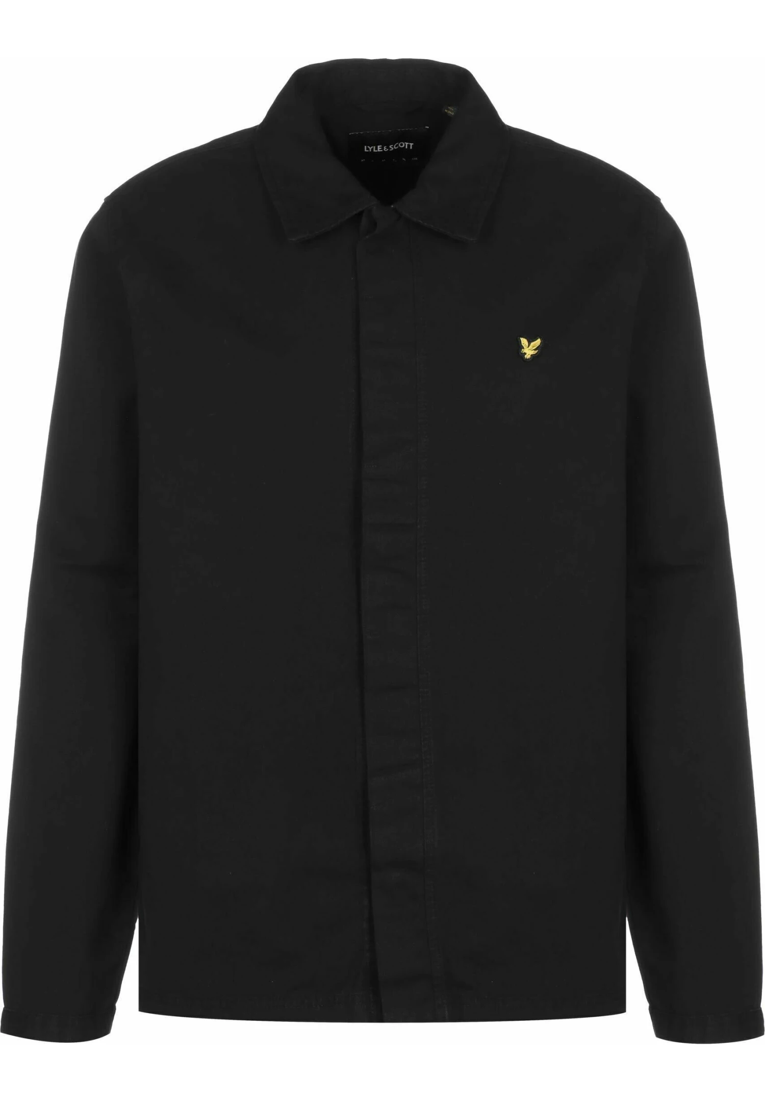 Lyle & Scott Drill- Overhemd - Jet Black 1 Lyle & Scott Drill- Overhemd - Jet Black
