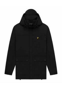 Lyle & Scott Hooded Pocket Jacket - Lichte Jas - Jet Black
