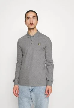 Lyle & Scott Poloshirt - Mid Grey Marl