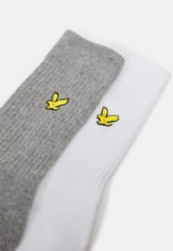 Lyle & Scott Hamilton 3 Pack - Sokken - Black, Mottled Light Grey, White -Lyle & Scott Verkoop bab283171e554bad90e20155980e2b87