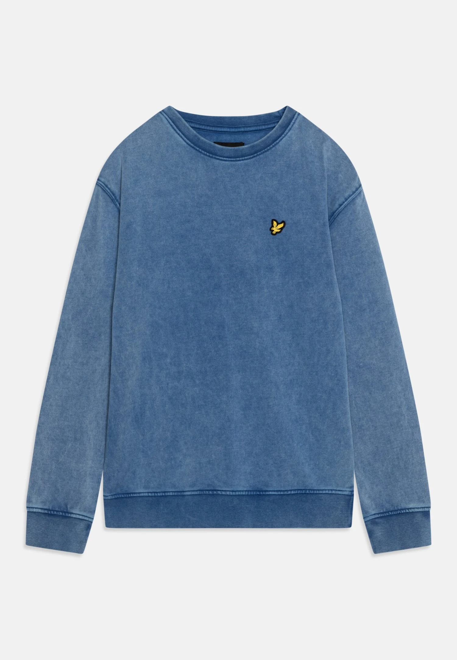 Lyle & Scott Oversized Acid Wash Crew - Sweater - Galaxy Blue 1 Lyle & Scott Oversized Acid Wash Crew - Sweater - Galaxy Blue