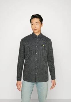 Lyle & Scott End On End - Overhemd - Dark Navy/Jet Black