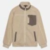 Lyle & Scott Borg Zip Through - Fleecejas - Egret