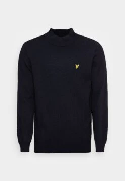 Lyle & Scott Roll Neck Jumper - Trui - Dark Navy