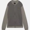 Lyle & Scott Bomber - Sweater Met Rits - Limestone