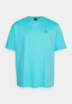 Lyle & Scott Plus Plain- T-Shirt Basic - Blue Scorch -Lyle & Scott Verkoop c53b5b8329044a34839675eec605eee0