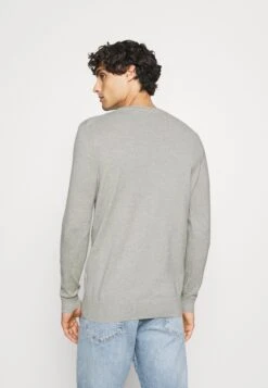 Lyle & Scott Crew Neck Jumper - Trui - Light Grey Marl -Lyle & Scott Verkoop c6bfaaf0c8a949dcad13bf1d54c66cc9