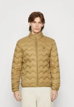 Lyle & Scott Crest Quilted Jacket - Jas - Seaweed
