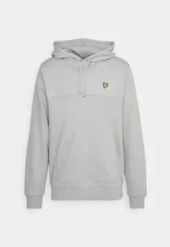 Lyle & Scott Panel Hooded- Sweater - Cold Grey -Lyle & Scott Verkoop c8c0fcf05e03492e9cc5593bdb9e56bc