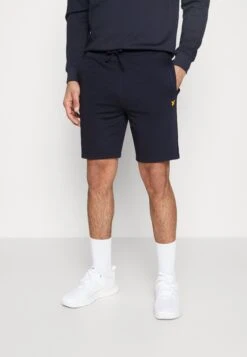 Lyle & Scott Contrast Piping - Korte Broeken - Dark Navy