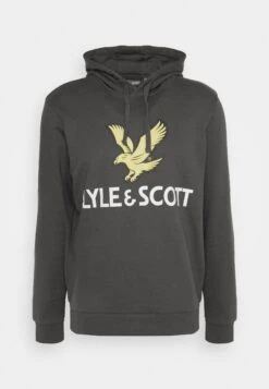 Lyle & Scott Overhead Hoodie - Hoodie - Granite -Lyle & Scott Verkoop cc249f7187eb4a339cd4addf2a636490