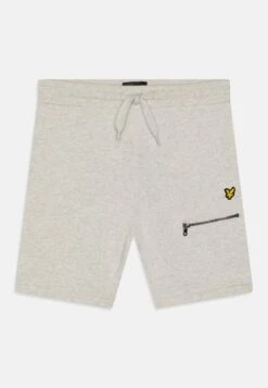 Lyle & Scott Zip Pocket - Shorts - Light Grey Marl