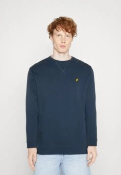Lyle & Scott Crew Neck - Sweater - Ink Blue