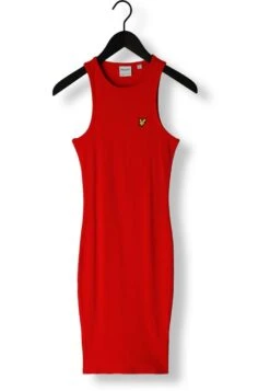 Lyle & Scott Racer- Jerseyjurk - Rood