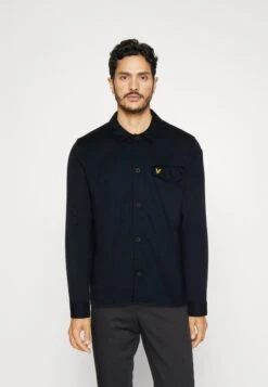Lyle & Scott Pocketed - Lichte Jas - Dark Navy