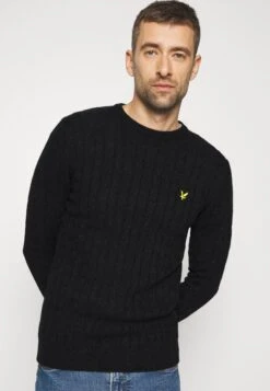Lyle & Scott Cable Jumper - Trui - Jet Black Marl 9 Lyle & Scott Cable Jumper - Trui - Jet Black Marl -Lyle & Scott Verkoop dde1de3c42794e1dabb5a72cd572fae1
