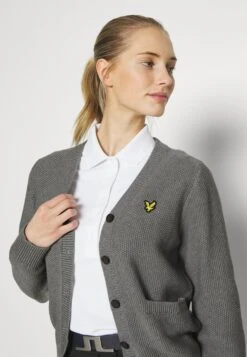 Lyle & Scott The Grace Cardigan - Sweater Met Rits - Mid Grey Marl 9 Lyle & Scott The Grace Cardigan - Sweater Met Rits - Mid Grey Marl -Lyle & Scott Verkoop de5a097cce464cb6b78a0db0e908a150