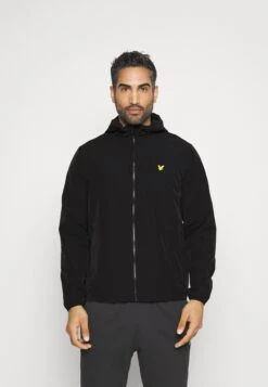 Lyle & Scott Hooded Sports Jacket - Regenjas - Jet Black