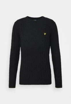 Lyle & Scott Cable Jumper - Trui - Jet Black Marl 10 Lyle & Scott Cable Jumper - Trui - Jet Black Marl -Lyle & Scott Verkoop e1a5b1b894bf414fbc4589cd0f9872f8