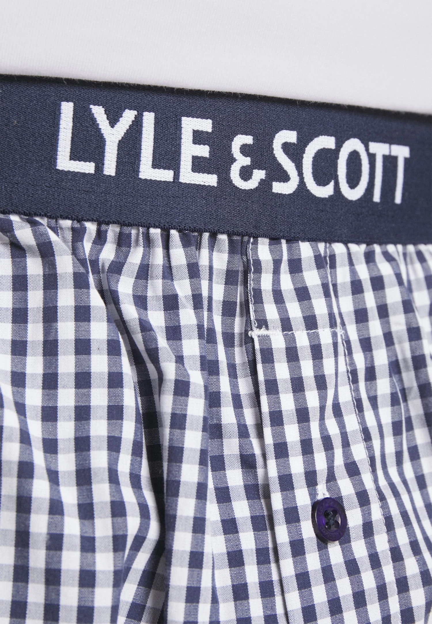 Lyle & Scott Vincent Set - Pyjama - Bright White 6 Lyle & Scott Vincent Set - Pyjama - Bright White - Afbeelding 6