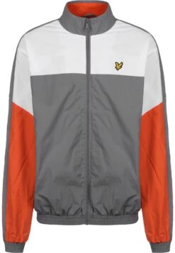 Lyle & Scott Multi Panel Zip Through Tracktop - Trainingsvest - Mid Grey Marl