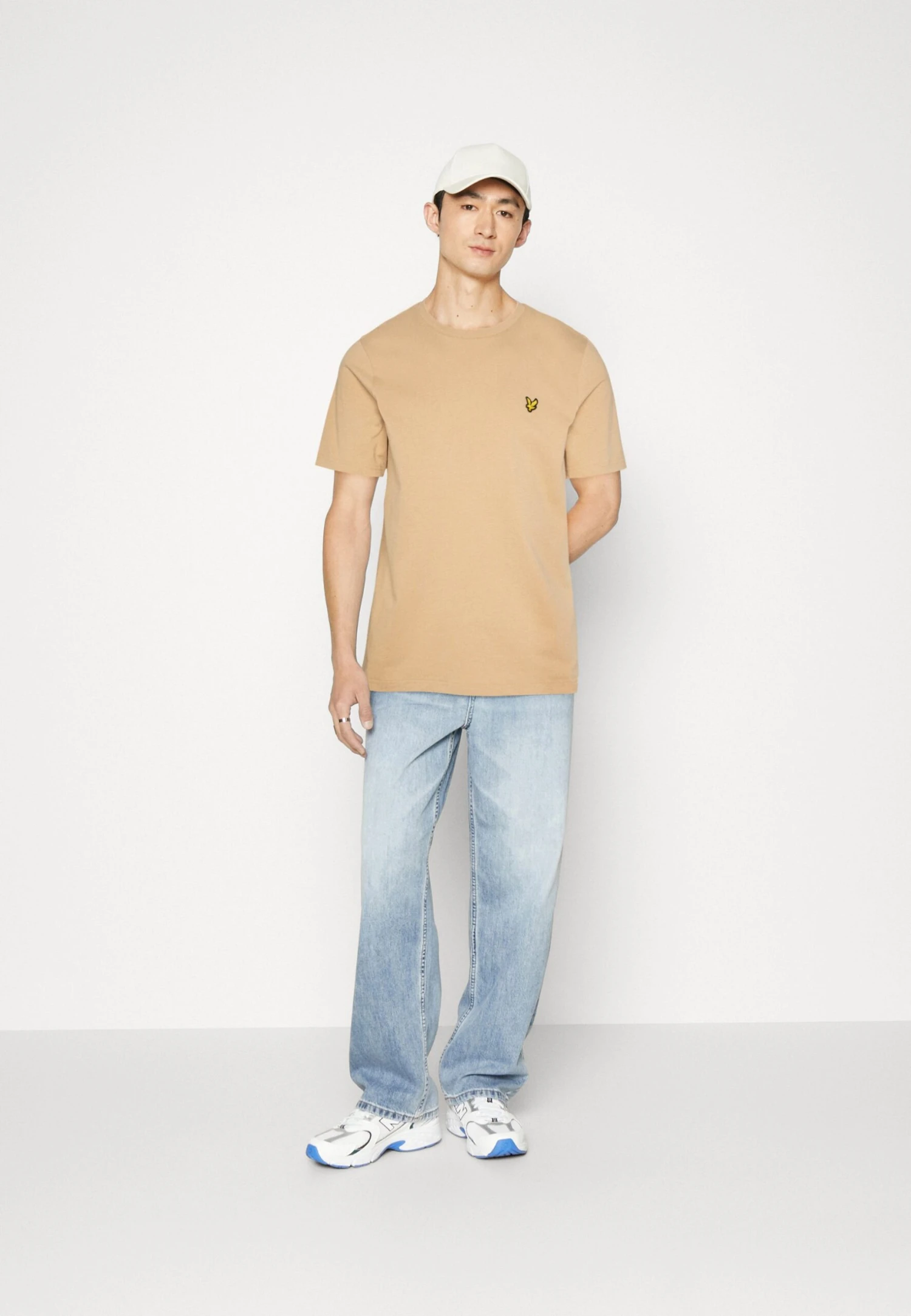 Lyle & Scott Plain - T-Shirt Basic - Cairngorms Khaki 2 Lyle & Scott Plain - T-Shirt Basic - Cairngorms Khaki - Afbeelding 2