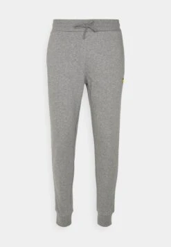 Lyle & Scott Contrast Piping - Trainingsbroek - Mid Grey Marl