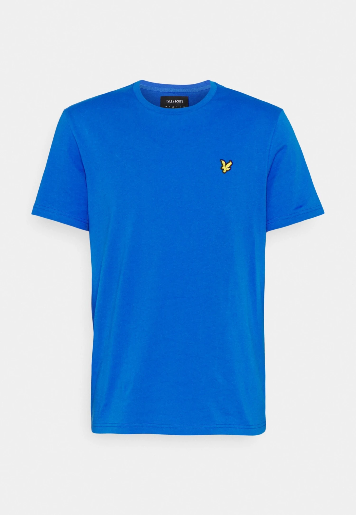 Lyle & Scott Plain - T-Shirt Basic - Bright Blue 5 Lyle & Scott Plain - T-Shirt Basic - Bright Blue - Afbeelding 5