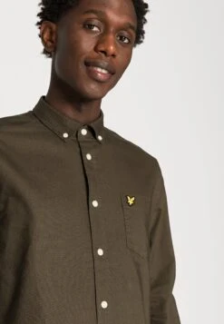 Lyle & Scott Oxford - Overhemd - Olive -Lyle & Scott Verkoop f274dd3ad8ea4b53b0d14b2ea6d48ee6